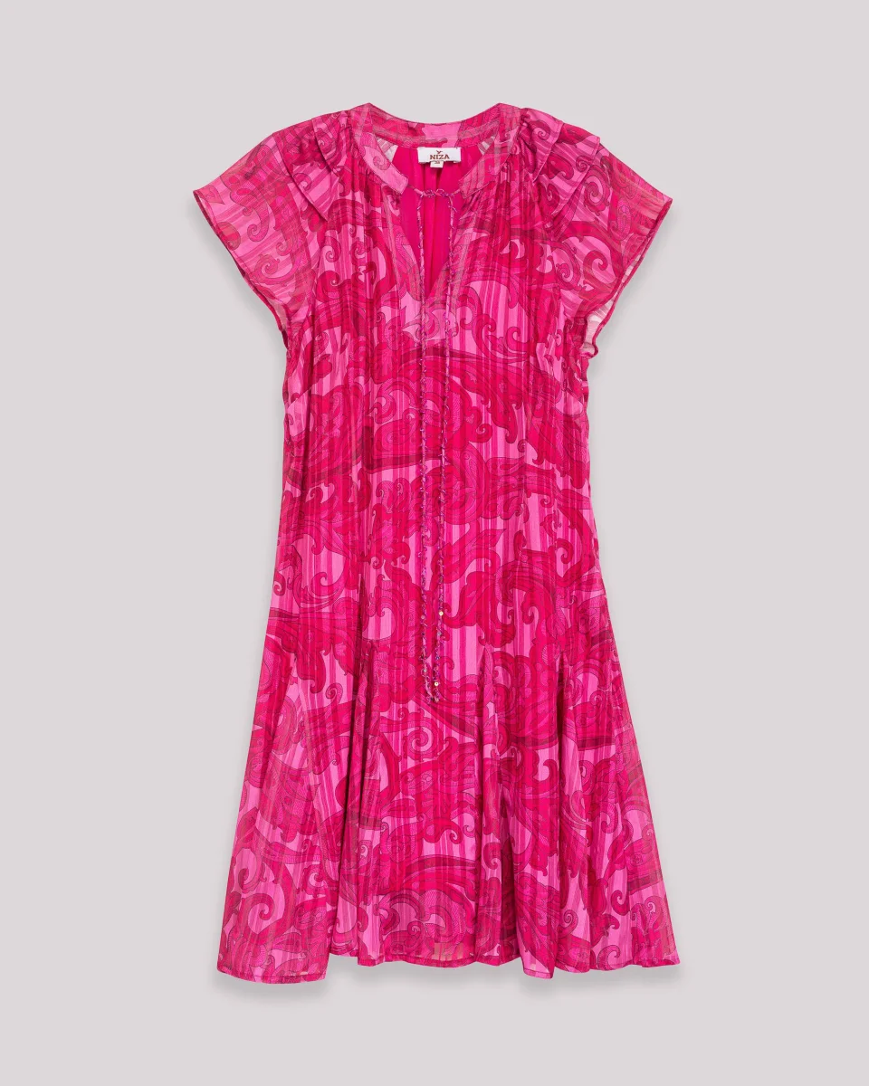 Vestido Corto Con Volantes Allegra - Imagen 7