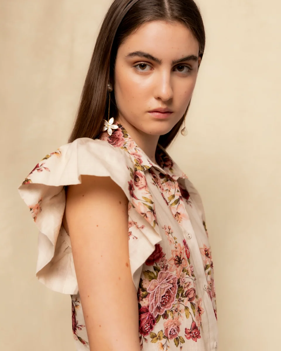 Blusa Flores Positano - Imagen 7