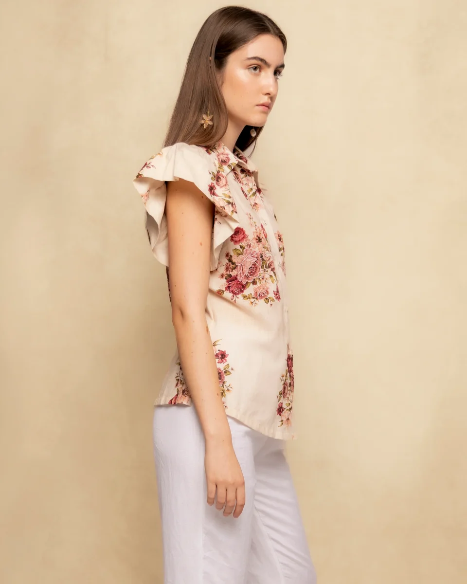 Blusa Flores Positano - Imagen 5