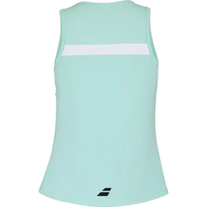Babolat Camiseta Azul Sin Mangas Padel Tank Mujer