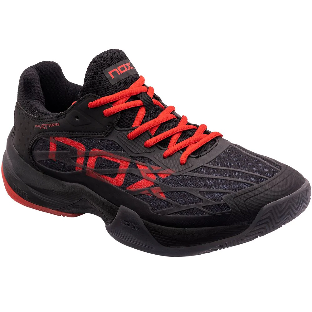 Nox Zapatillas AT10 LUX Negro/Rojo - Imagen 4