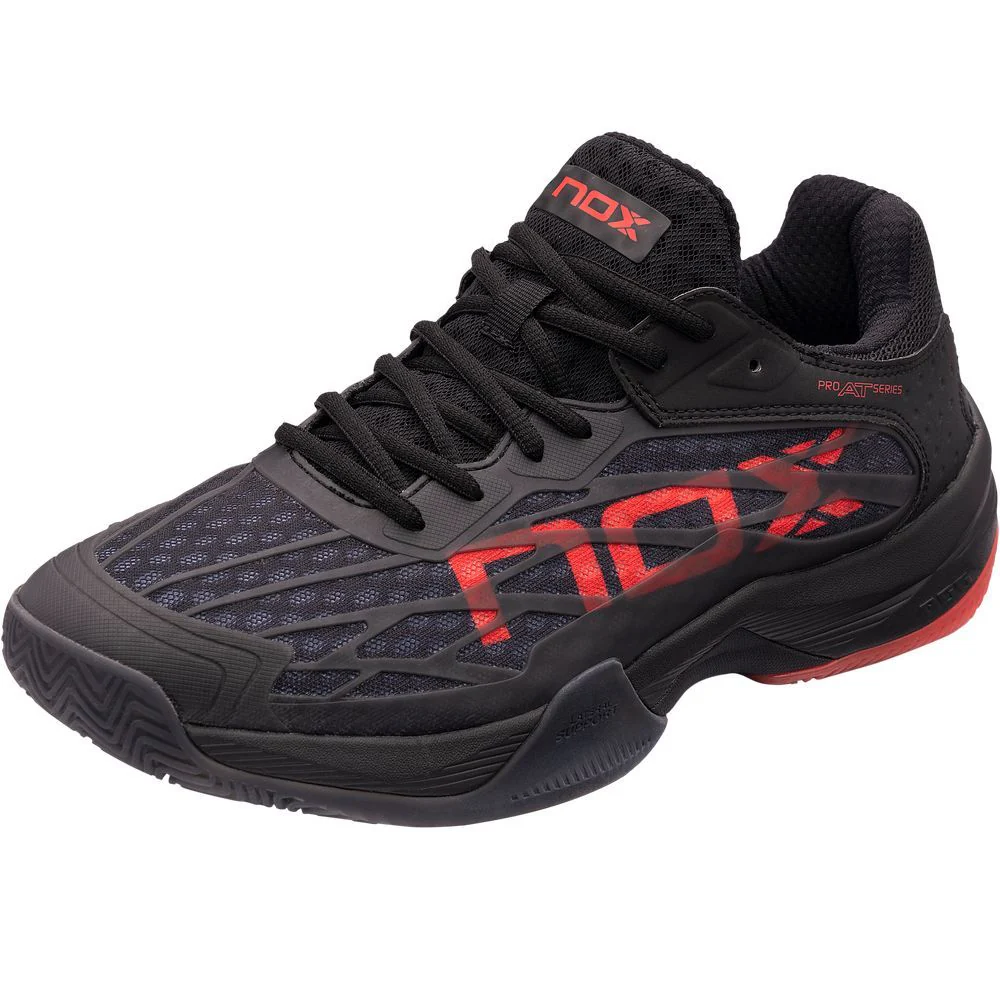 Nox Zapatillas AT10 LUX Negro/Rojo - Imagen 6