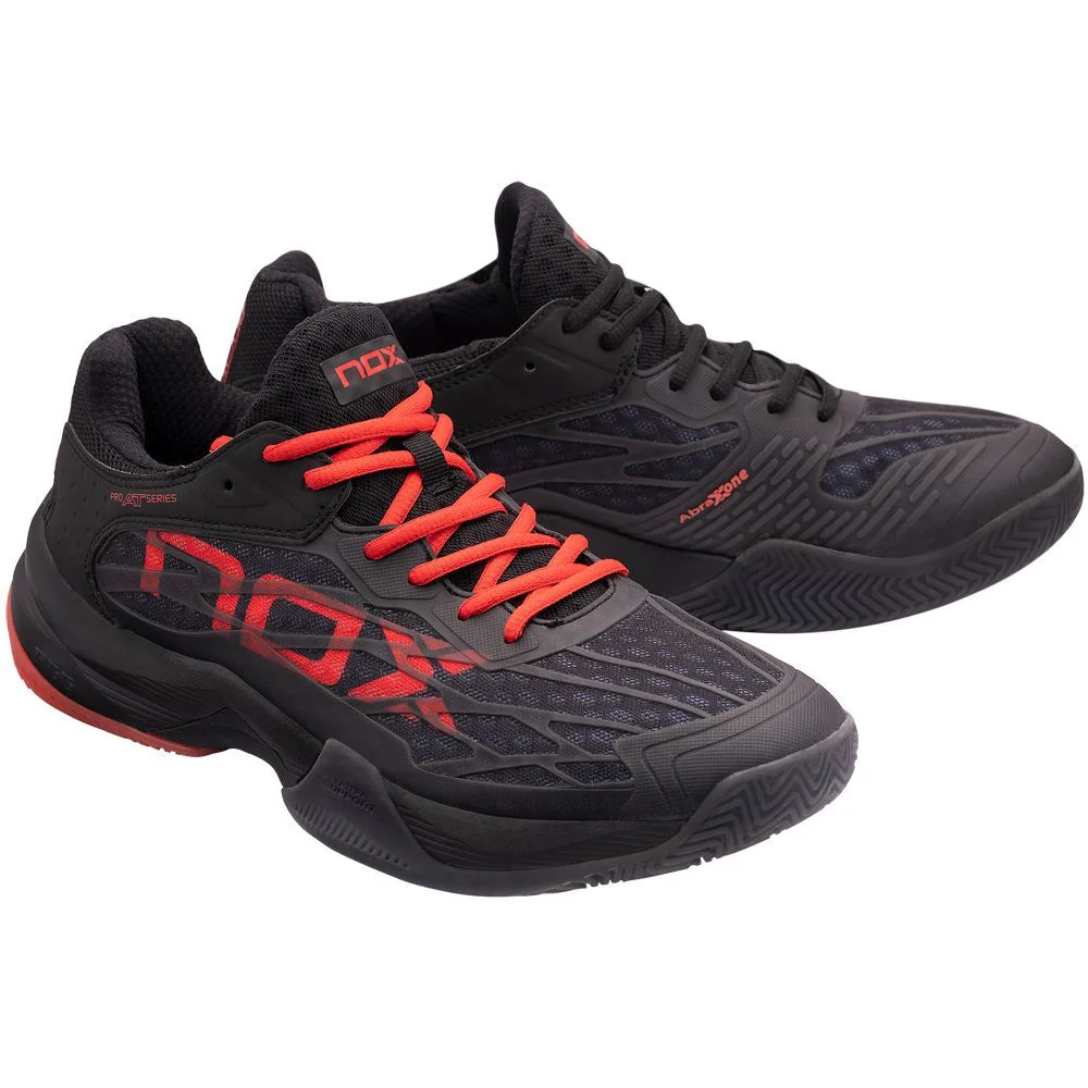 Nox Zapatillas AT10 LUX Negro/Rojo - Imagen 7