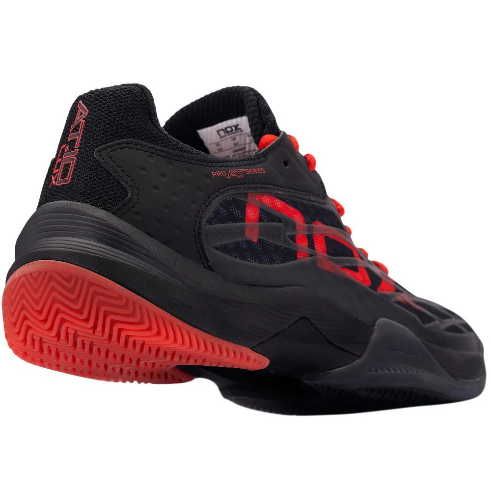 Nox Zapatillas AT10 LUX Negro/Rojo - Imagen 8