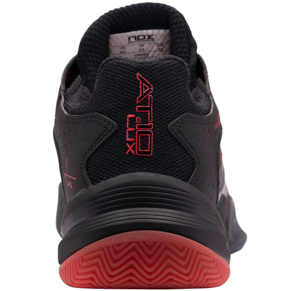 Nox Zapatillas AT10 LUX Negro/Rojo - Imagen 9