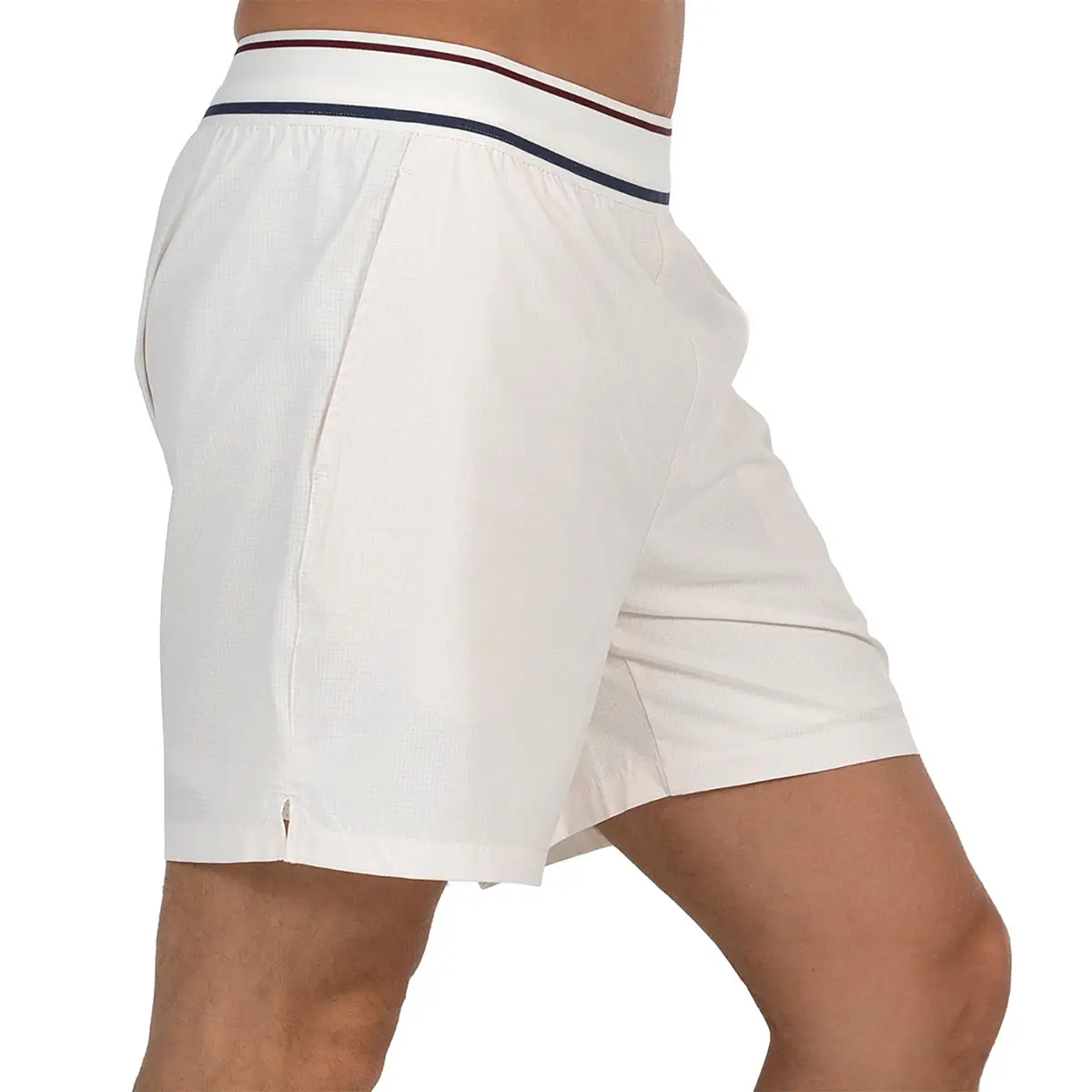 Pantalón Corto Bullpadel Alu Blanco Crudo - Imagen 4