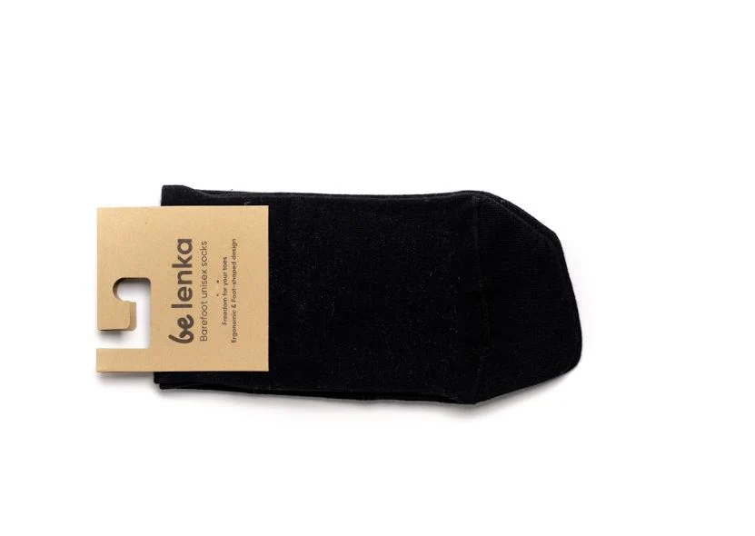 Calcetines Barefoot Puntera Ancha Tobilleros | Negro - Imagen 4