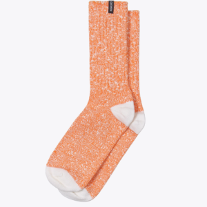 Calcetines Ripon naranja jaspeado – Wemoto