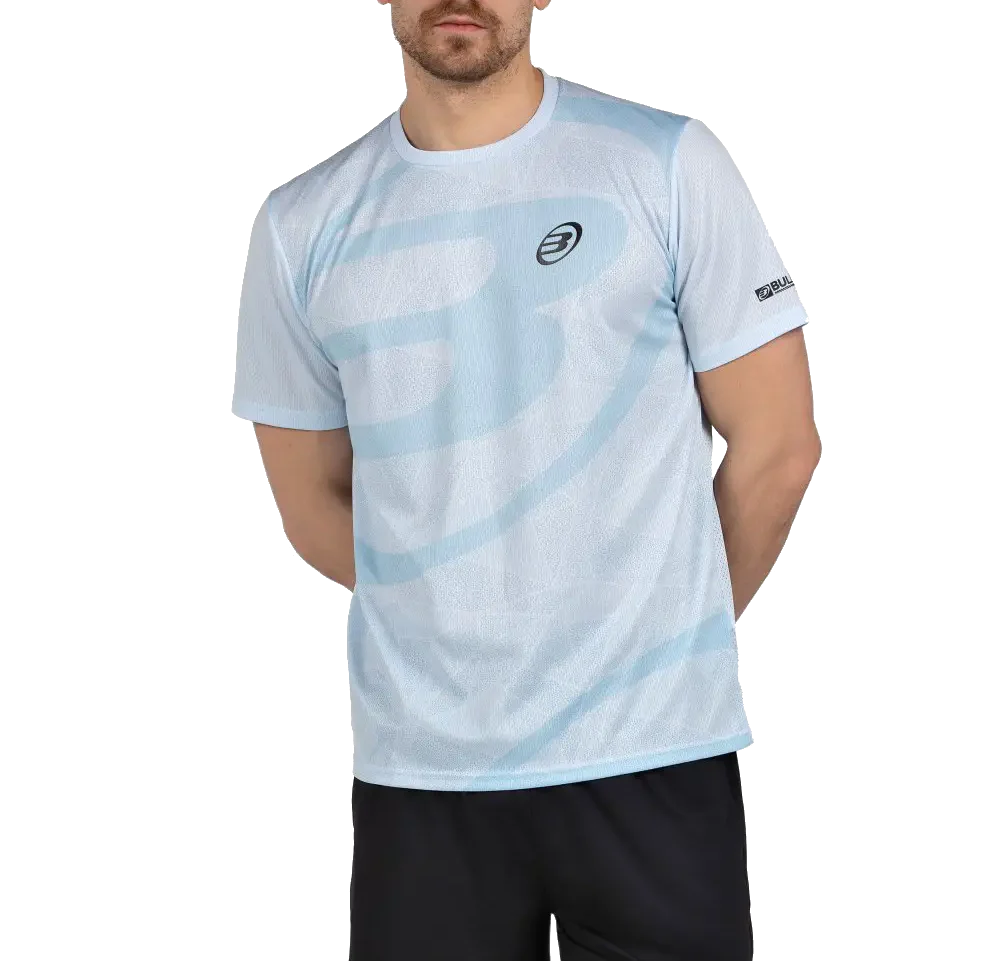 Camiseta Bullpadel Castil Azul Glaciar - Imagen 2