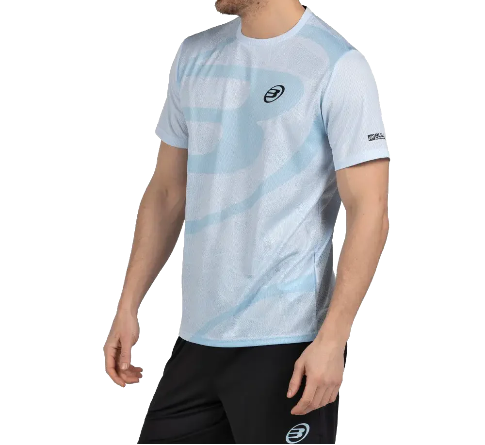Camiseta Bullpadel Castil Azul Glaciar - Imagen 3