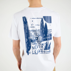 Camiseta Never blanca – Wemoto