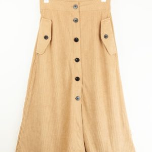 Falda pana midi beige – Ouka