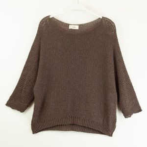 Jersey de punto ligero con manga 3/4 – Ouka