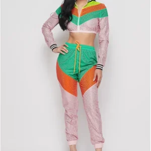 SET PANTS CON BRILLOS